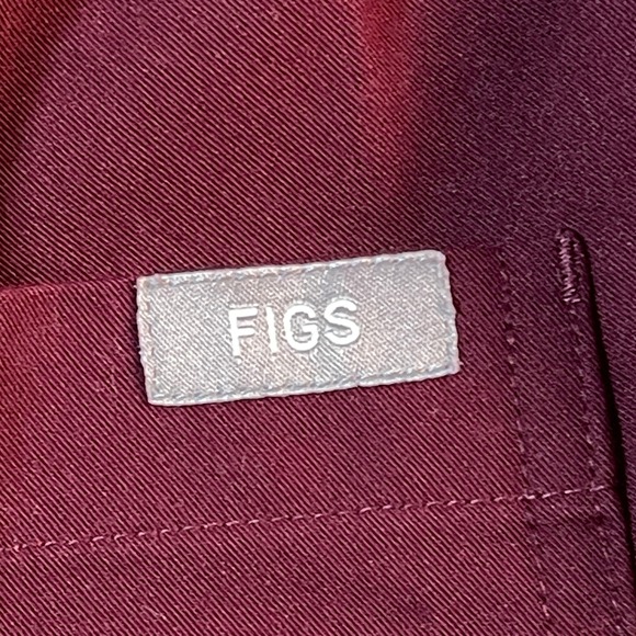 FIGS Yola Scrub Pants‎ Women's XXL Red HW Technical Collection Drawstring Nurse - Picture 11 of 14